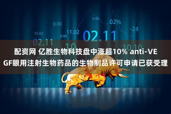 配资网 亿胜生物科技盘中涨超10% anti-VEGF眼用注射生物药品的生物制品许可申请已获受理