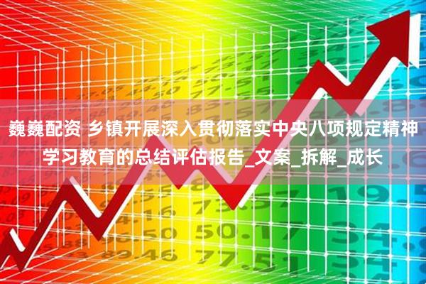 巍巍配资 乡镇开展深入贯彻落实中央八项规定精神学习教育的总结评估报告_文案_拆解_成长