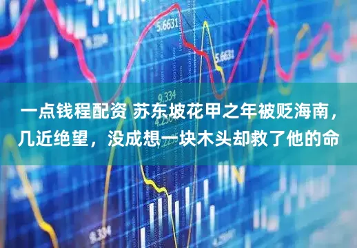 一点钱程配资 苏东坡花甲之年被贬海南，几近绝望，没成想一块木头却救了他的命